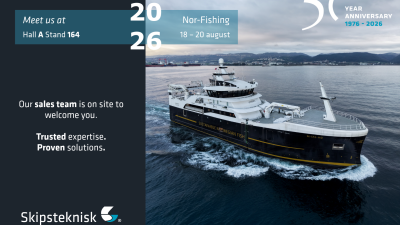 Meet us at Nor-Fishing 2026