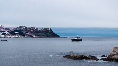 Leinebris going to Fosnavåg